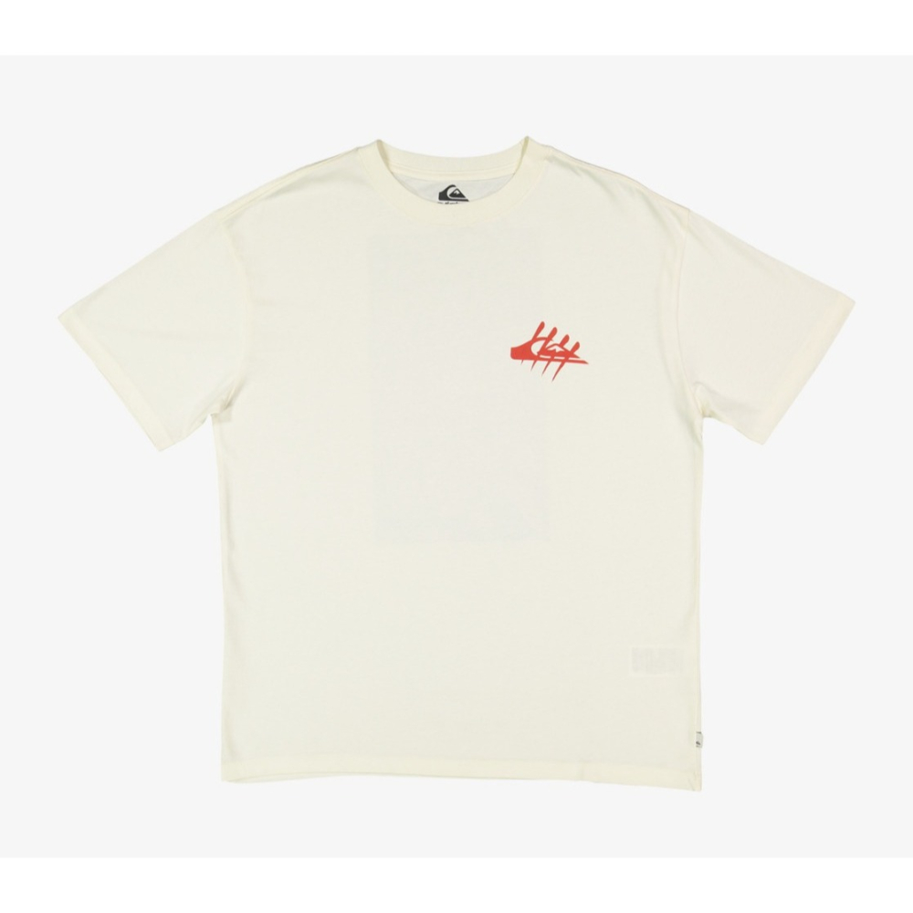 Quiksilver【寬鬆版 XL】有機棉 厚棉 短袖T恤 G-Land 著名的衝浪聖地 EQYZT07101 大尺碼-細節圖7