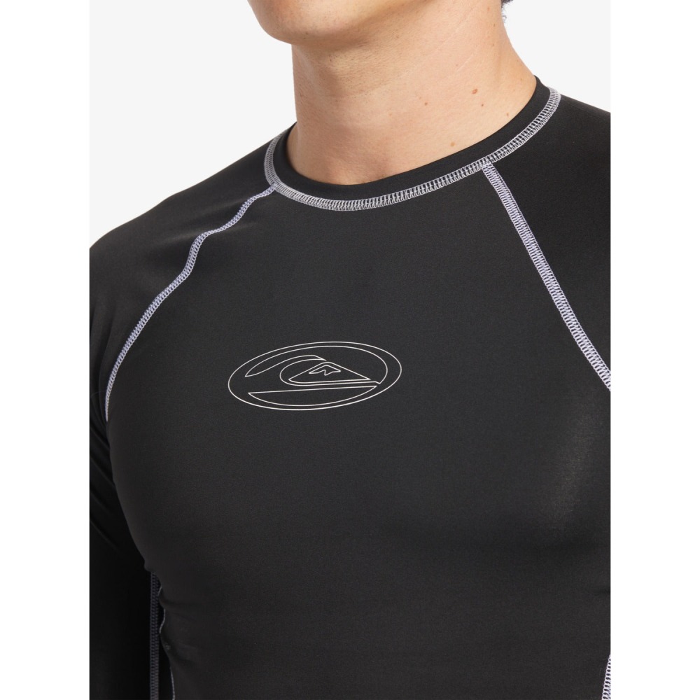 Quiksilver【L】衝浪 長袖T 防磨衣 防曬衣 合身版 EQYWR03398 全新 現貨-細節圖4