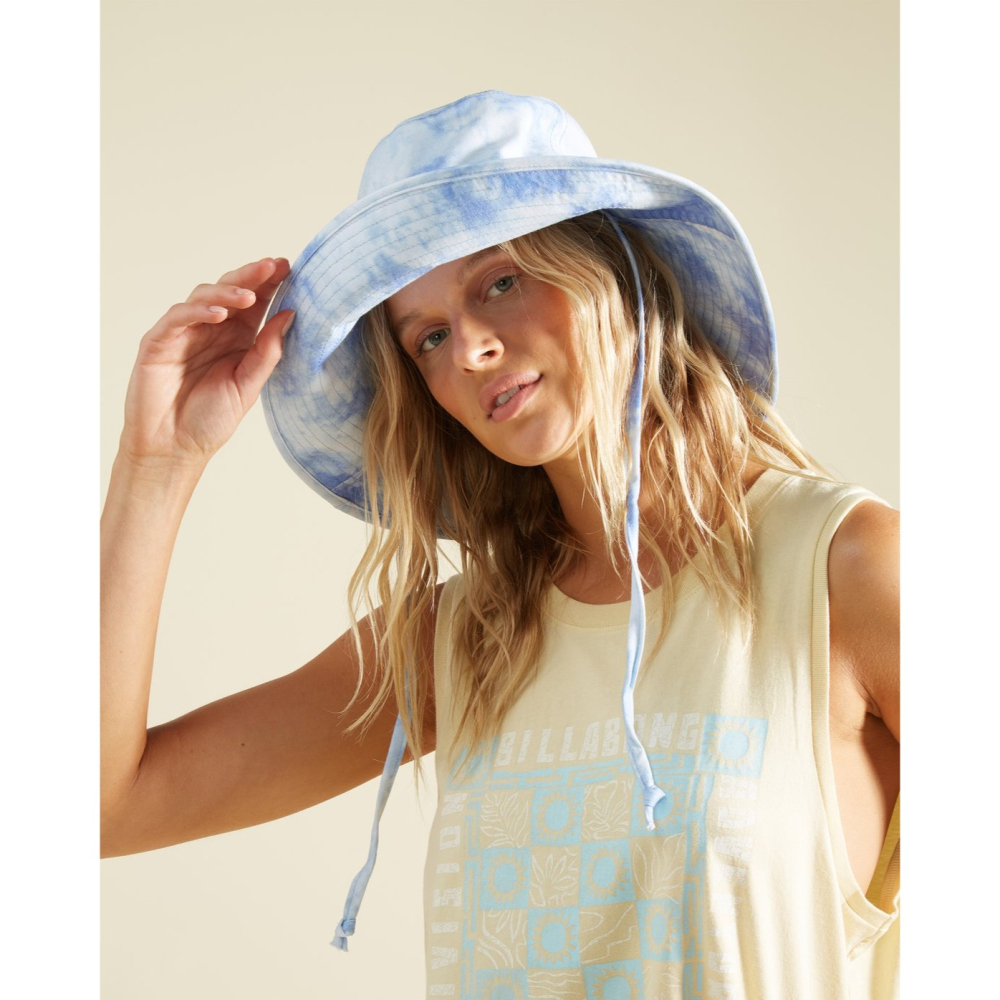 Billabong 女款 A/Div Sun Shade 防水 UPF50+ 遮陽帽 漁夫帽 ABJHA00168-細節圖2