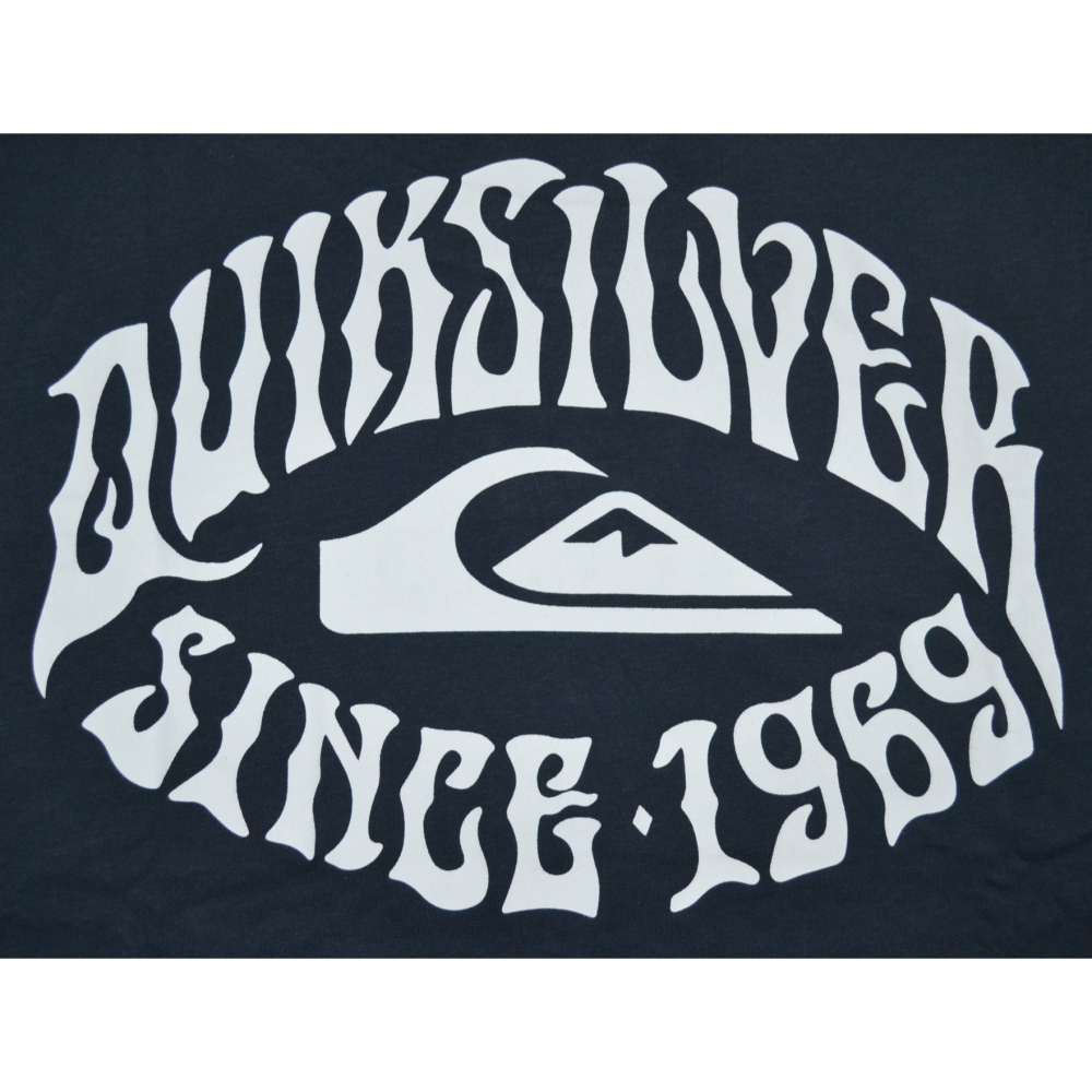 Quiksilver【M】【L】短袖T恤 Rock Mode 海軍藍 無吊牌 全新 現貨 保證正品-細節圖4