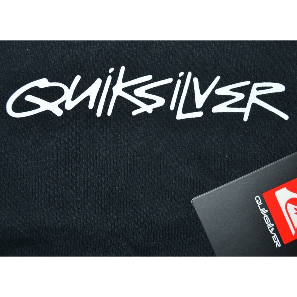 Quiksilver【M】短袖T恤 Head On 黑色 無吊牌 全新 現貨 保證正品-細節圖3