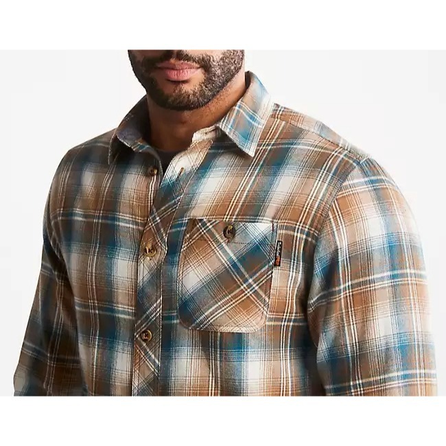 Timberland Pro 法蘭絨長袖襯衫【L】【XL】有大尺碼 PORTLAND 全新 現貨 保證正品-細節圖6