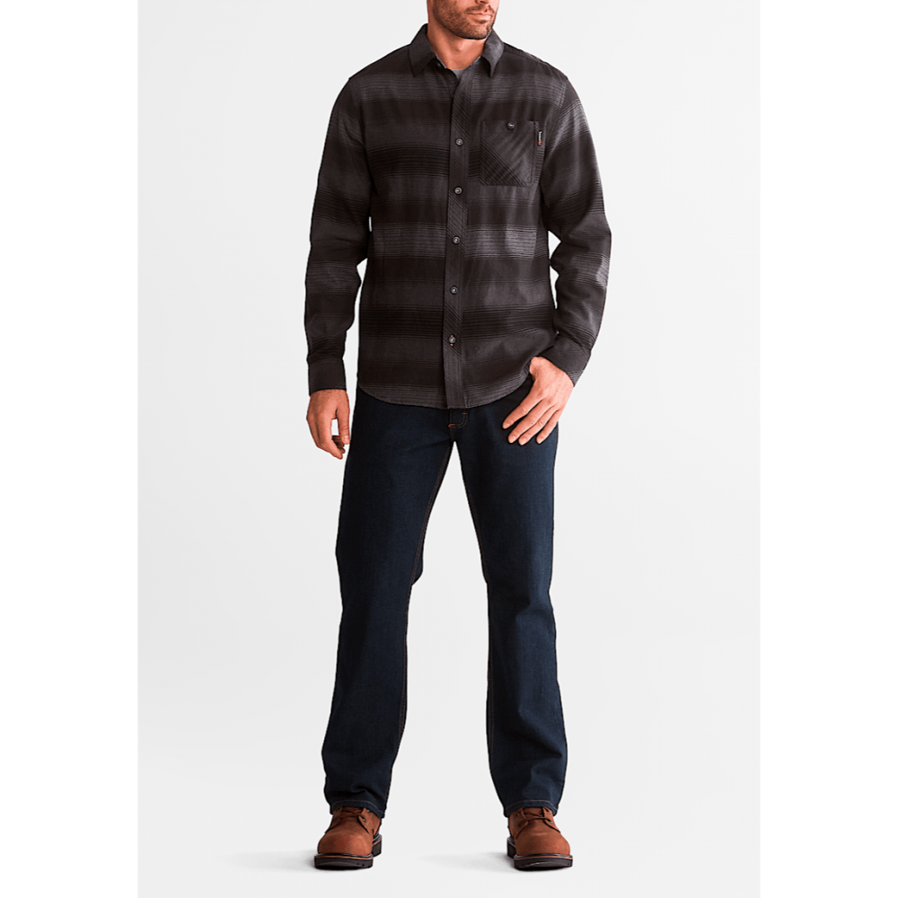 Timberland Pro 法蘭絨長袖襯衫【M】【L】【XL】有大尺碼 Black Stripe 全新 現貨 保證正品-細節圖4