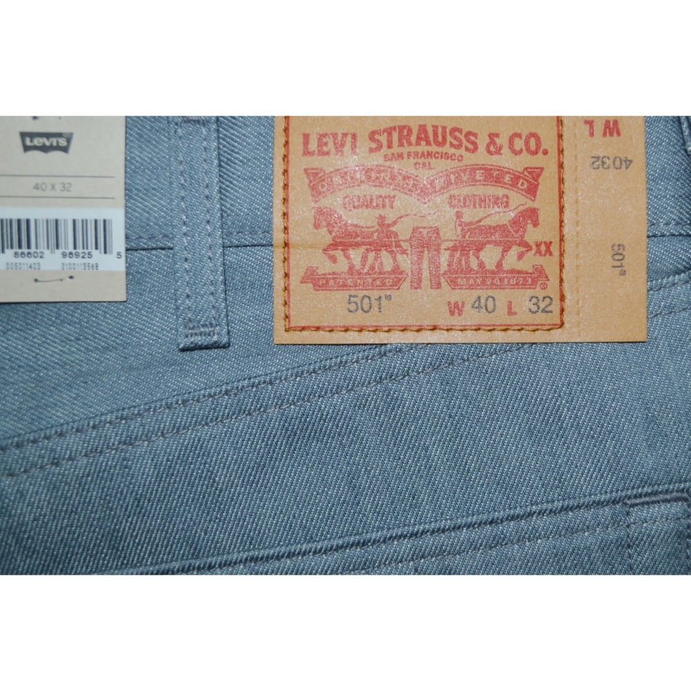 Levi＇s【40腰】【42腰】501 ORIGINAL FIT 直筒牛仔褲 有大尺碼 005011403 全新 現貨-細節圖6