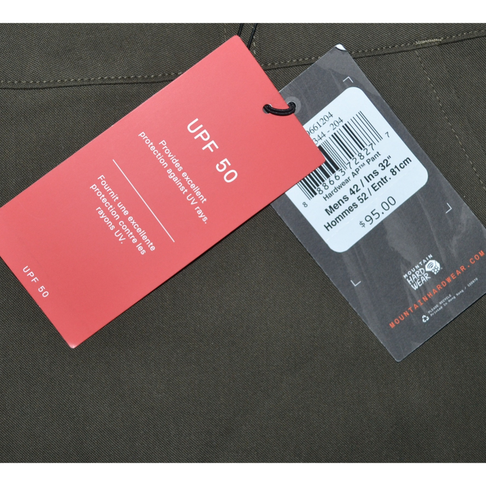 Mountain Hardwear 戶外登山褲【42腰】彈性 UPF50 2029661204 大尺碼 全新 現貨-細節圖6