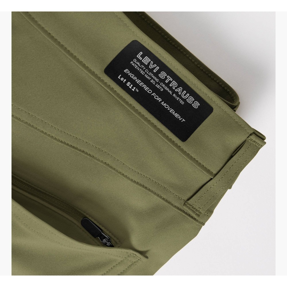 Levi＇s【32腰 34腰】511彈性修身戶外休閒褲 吸濕排汗 A92130012 SLIM FIT-細節圖6