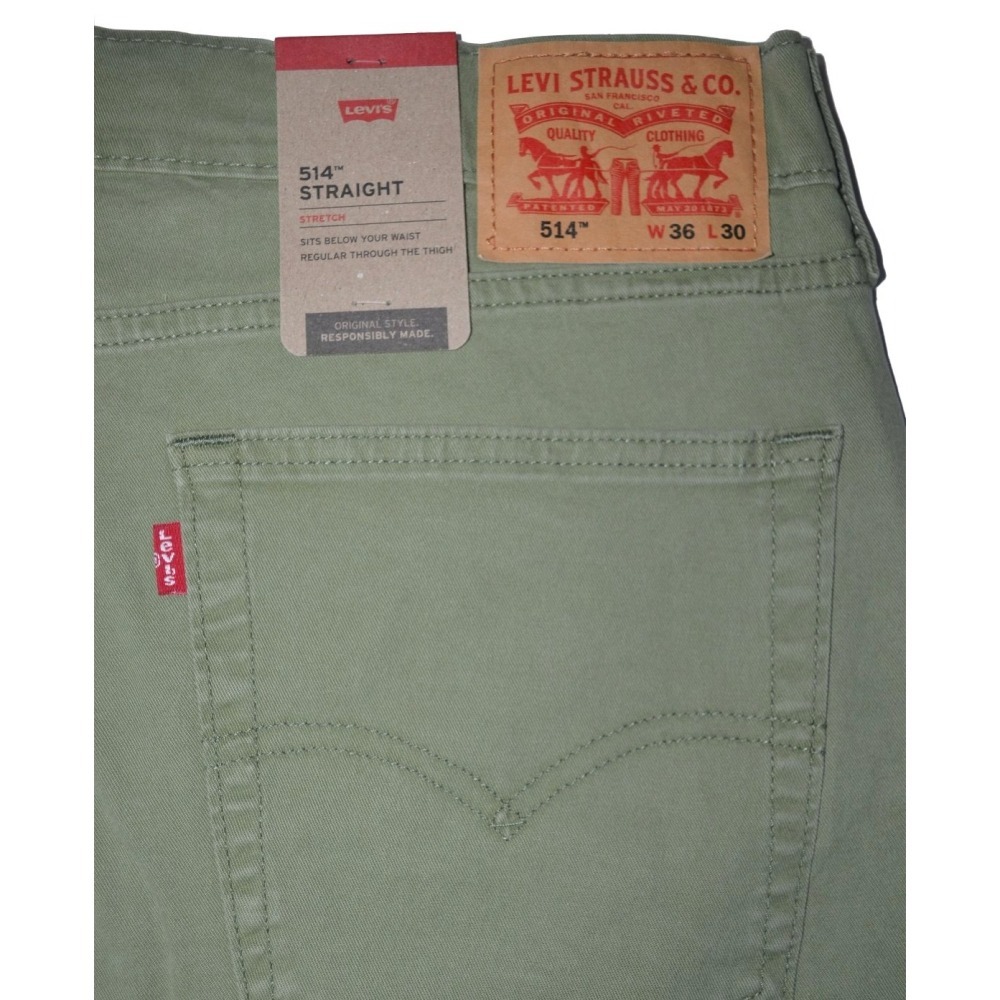 Levi＇s【32腰 36腰】514 牛仔褲 休閒褲 直筒彈力 005141781 全新現貨 保證正品-細節圖6