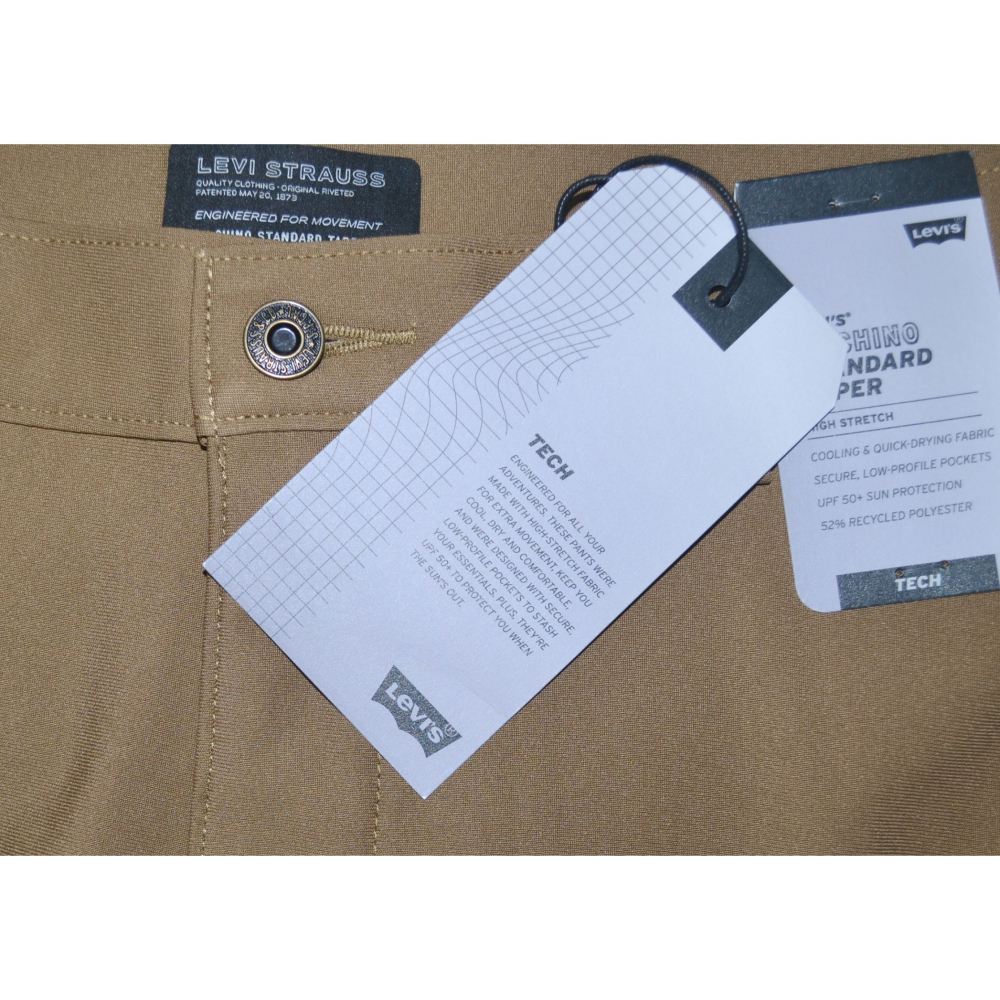 Levi＇s【30腰 36腰】彈性戶外休閒褲 錐形 吸濕排汗 涼爽速乾 UPF50+ A92150012-細節圖7