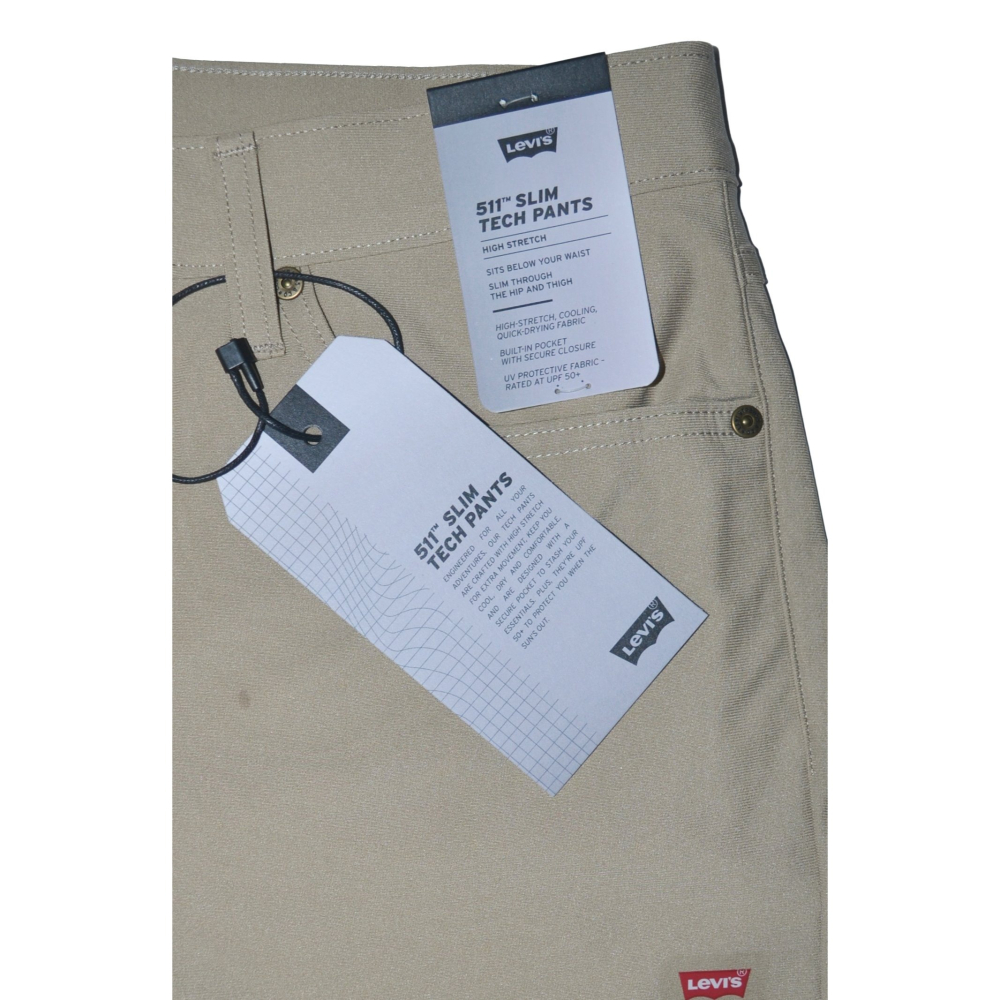 Levi＇s【32腰】511彈性修身戶外休閒褲 吸濕排汗 涼爽速乾 UPF50+ A92130014 SLIM FIT-細節圖7