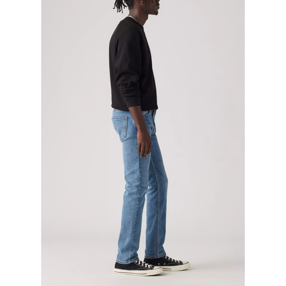 Levi＇s【30腰 32腰 36腰】四季款 511彈性修身牛仔褲 045115222 顯瘦 SLIM FIT-細節圖3