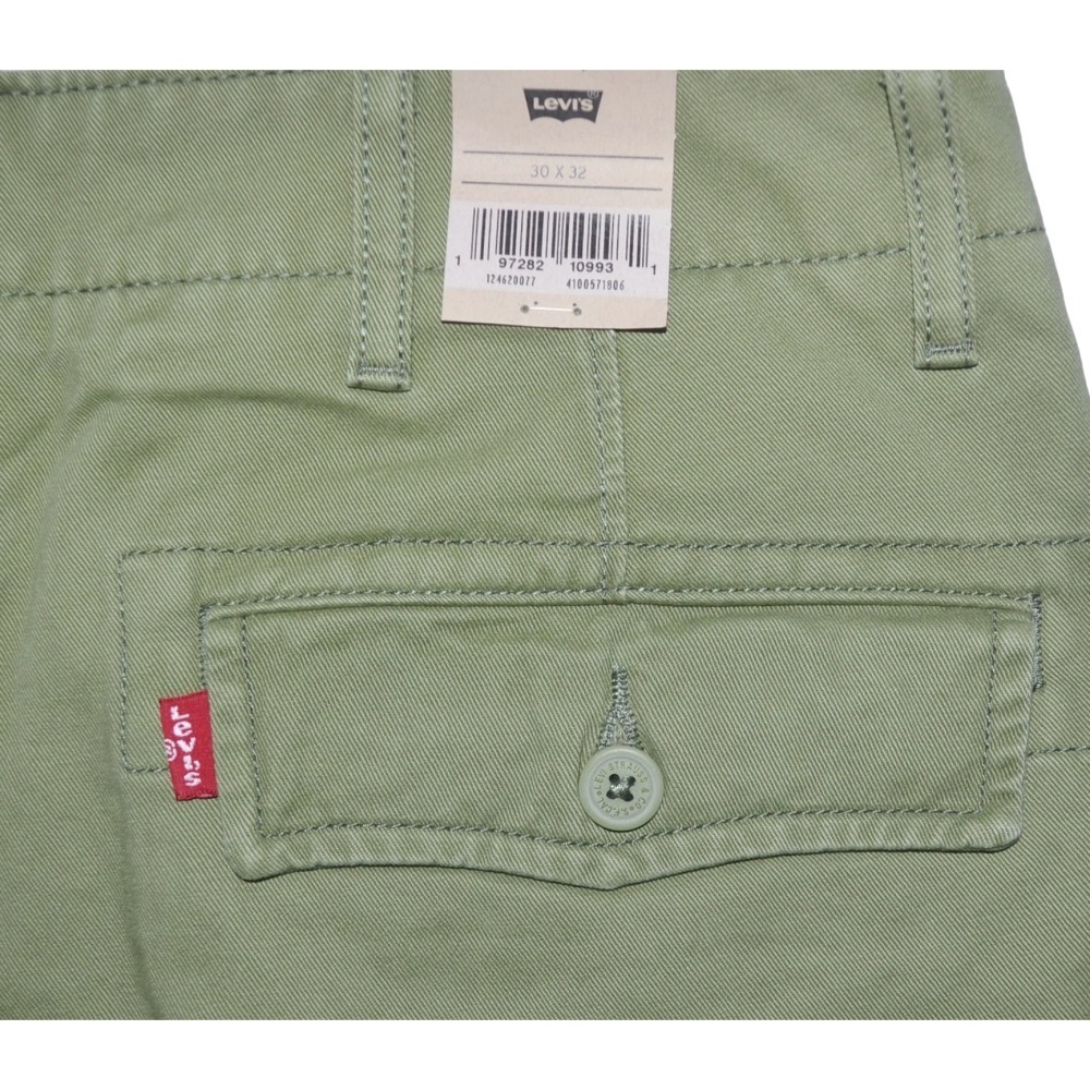 Levi＇s【32腰】休閒工裝褲 寬鬆 Ace Cargo 124620077 橄欖綠 全新 現貨-細節圖5