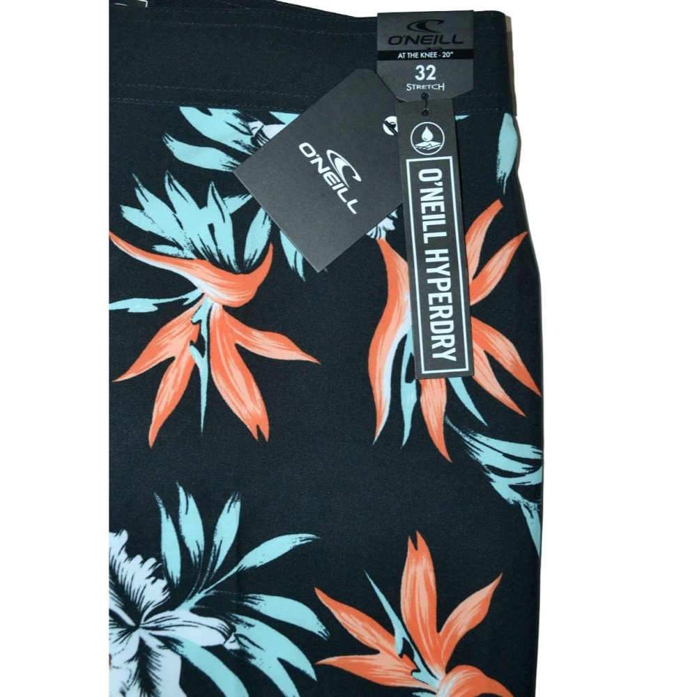 O＇Neill 海灘褲 衝浪褲【32腰】19英寸 HO2106005 BLK HYPERFREAK 全新 現貨-細節圖6