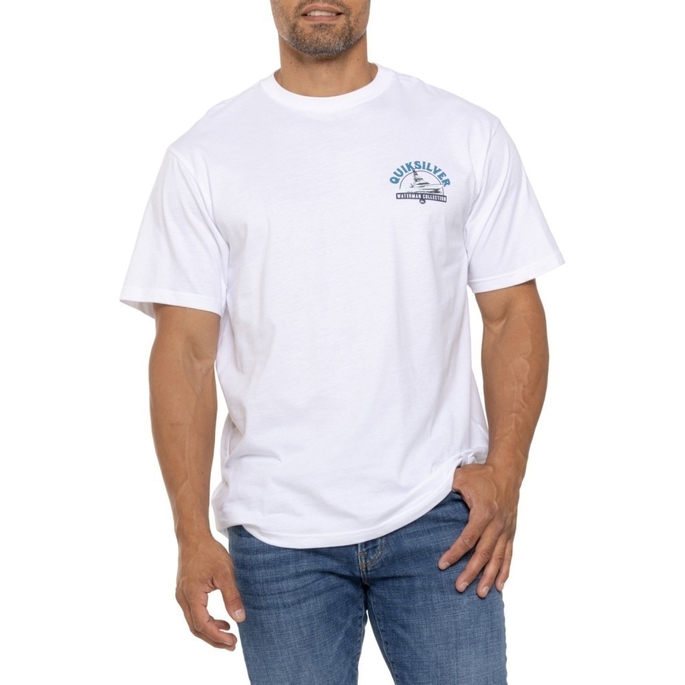 Quiksilver【S  M  XL】寬鬆版 短袖T恤 AQYZT03671 經典寬鬆版 Waterman系列 全新-細節圖2