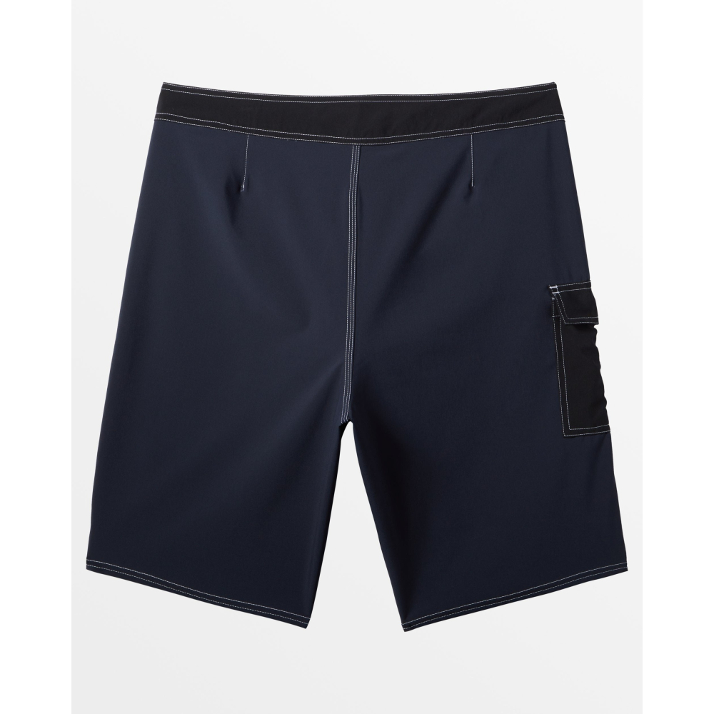 Quiksilver【30腰】【36腰】海灘褲 衝浪褲 21＂ 4向彈力 AQYBS03658 海軍藍色 全新 現貨-細節圖2