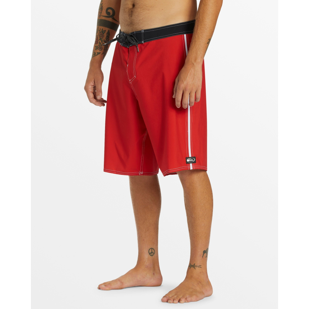 Quiksilver【30腰 32腰 34腰】海灘褲 衝浪褲 21＂ 4向彈力 AQYBS03658 紅色 全新 現貨-細節圖3