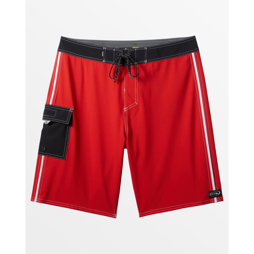 Quiksilver【30腰 32腰 34腰】海灘褲 衝浪褲 21＂ 4向彈力 AQYBS03658 紅色 全新 現貨-細節圖5