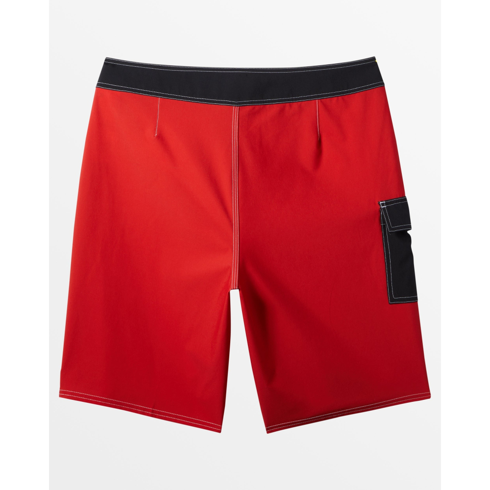 Quiksilver【30腰 32腰 34腰】海灘褲 衝浪褲 21＂ 4向彈力 AQYBS03658 紅色 全新 現貨-細節圖6