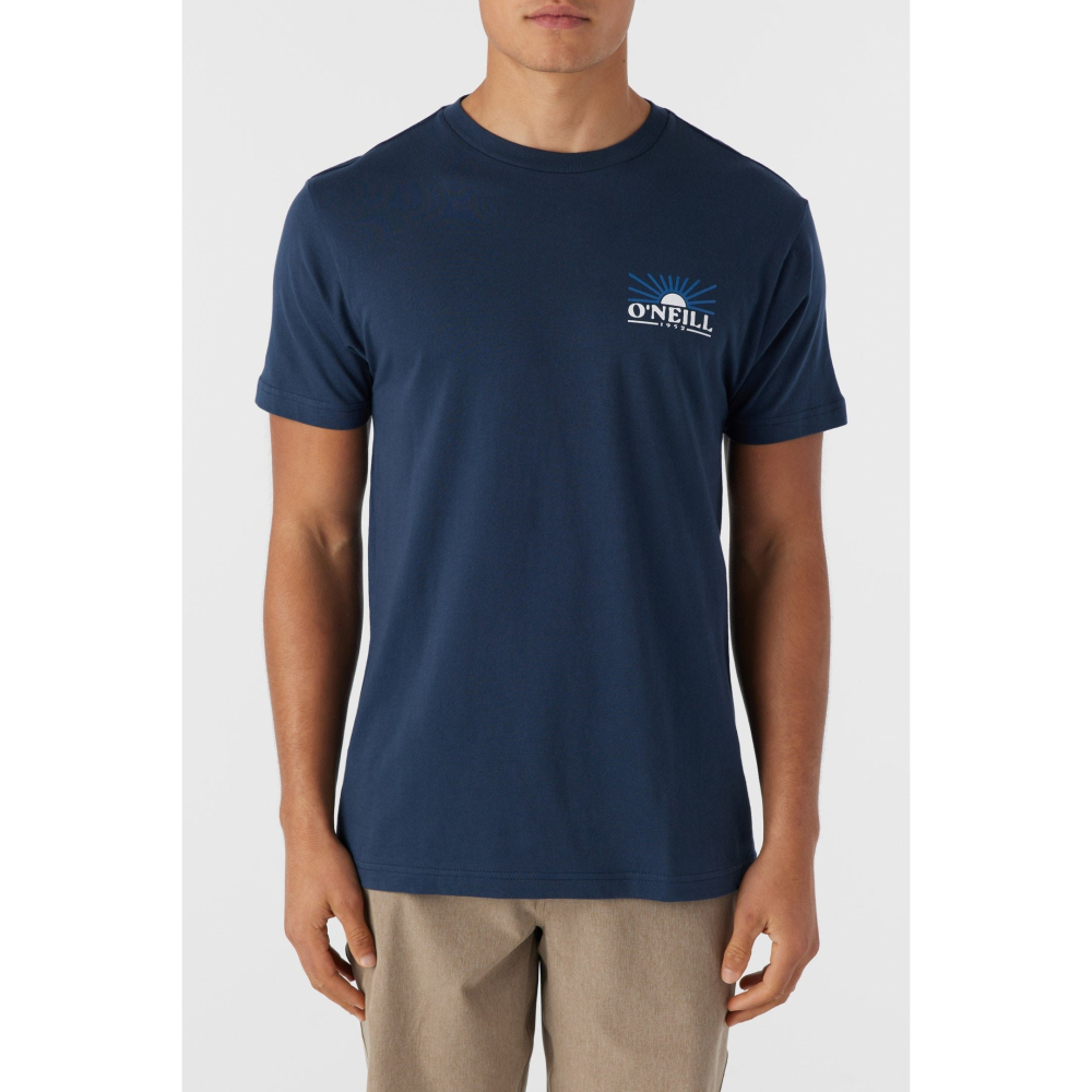 O＇Neill【寬鬆版 M】短袖T恤 SP4118515 海軍藍色 全新 現貨-細節圖2