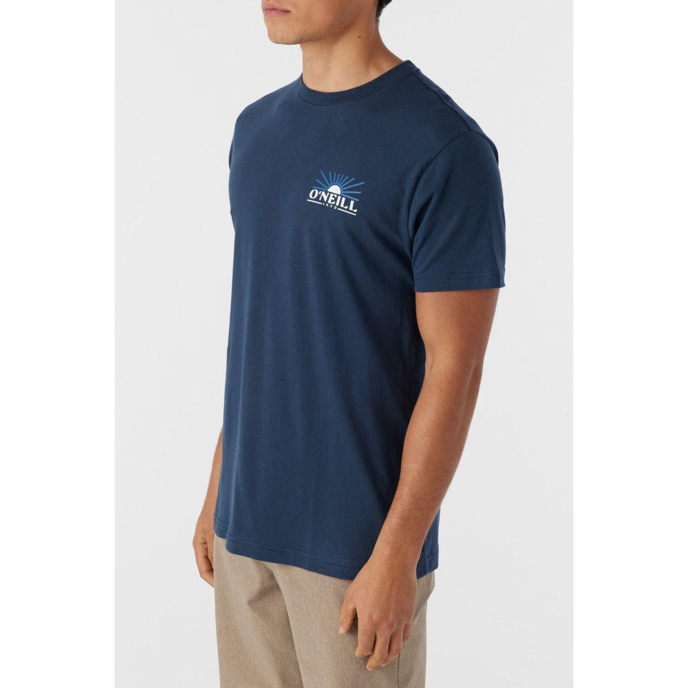 O＇Neill【寬鬆版 M】短袖T恤 SP4118515 海軍藍色 全新 現貨-細節圖3