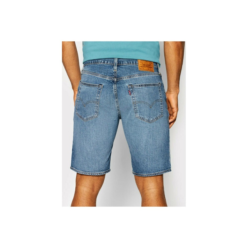 Levi＇s【Premium】【38腰 40腰】405 牛仔彈性短褲 398640053 大尺寸 大尺碼-細節圖2