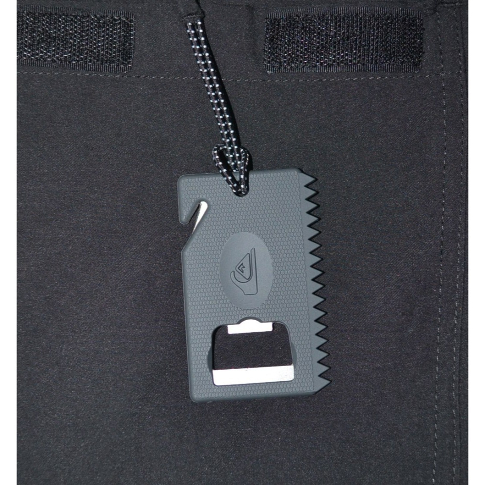 Quiksilver【38腰】海灘褲 衝浪褲 19＂ 附刮蠟刀開瓶器 AQMBS03115 全新 現貨-細節圖5