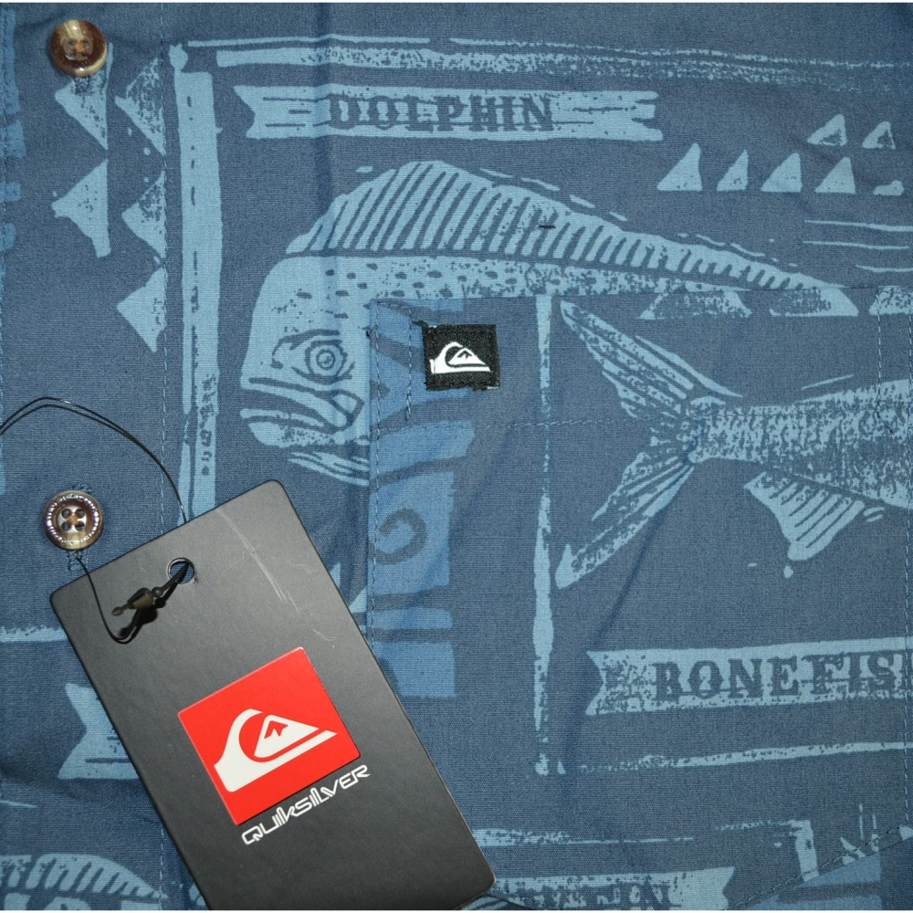 Quiksilver【S】【M】【L】短袖襯衫 透氣舒適 QSM34SW119全新 現貨-細節圖3