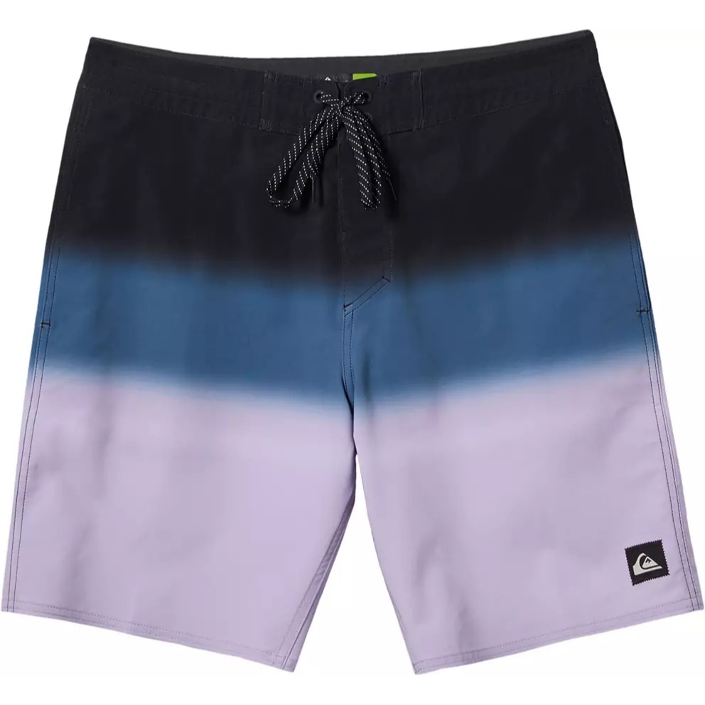 Quiksilver【30腰 32腰 34腰 36腰 40腰】【黑藍紫色】海灘褲 衝浪褲 手口袋 19＂ AQYBS03-細節圖4
