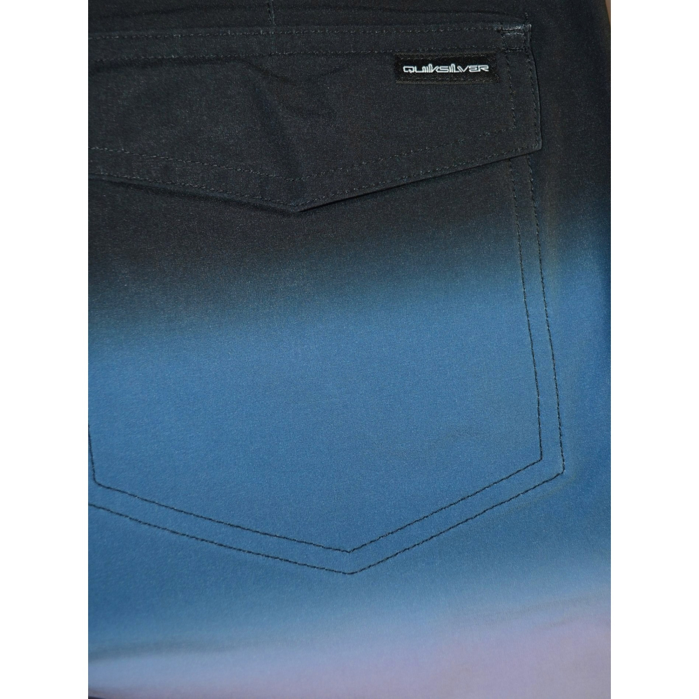 Quiksilver【30腰 32腰 34腰 36腰 40腰】【黑藍紫色】海灘褲 衝浪褲 手口袋 19＂ AQYBS03-細節圖8