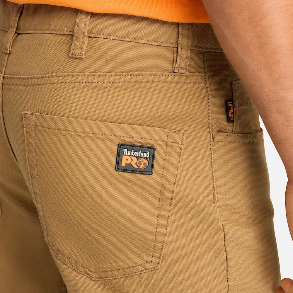 Timberland PRO【42腰 44腰】五口袋 彈性工作褲 DARK WHEAT 大尺碼 全新現貨-細節圖4