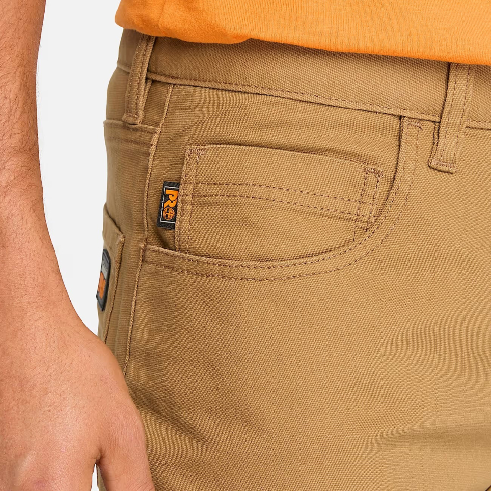 Timberland PRO【42腰 44腰】五口袋 彈性工作褲 DARK WHEAT 大尺碼 全新現貨-細節圖5