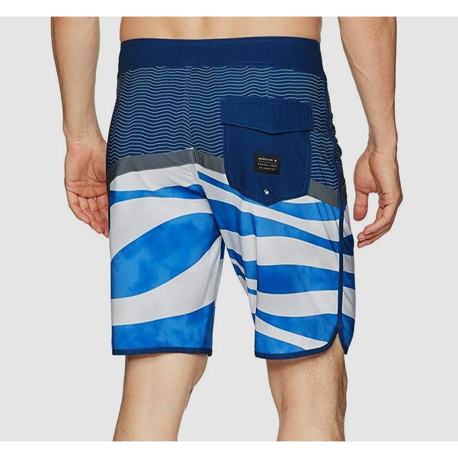 Quiksilver【38腰】海灘褲 衝浪褲 泳褲 Crypto 20＂大尺碼 EQYBS03751 全新 現貨-細節圖4