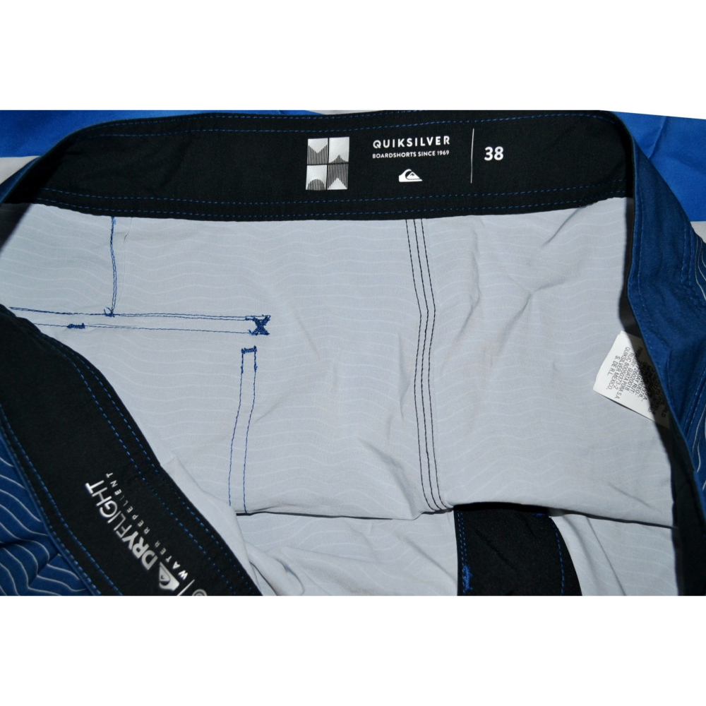 Quiksilver【38腰】海灘褲 衝浪褲 泳褲 Crypto 20＂大尺碼 EQYBS03751 全新 現貨-細節圖8