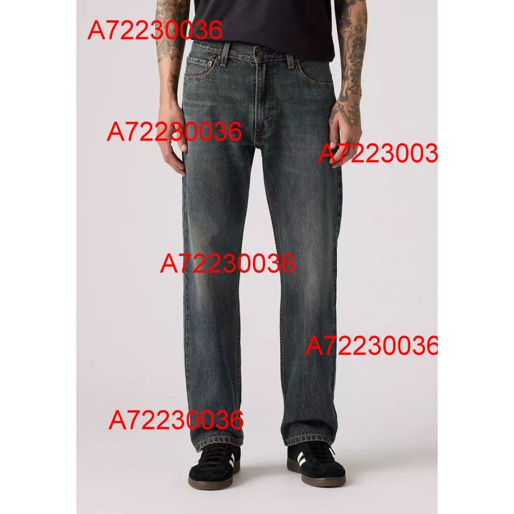 Levi＇s【40腰 42腰】555牛仔褲 復古 寬鬆直筒 無彈性 大尺碼 A72230036 全新 現貨 保證正品-細節圖3