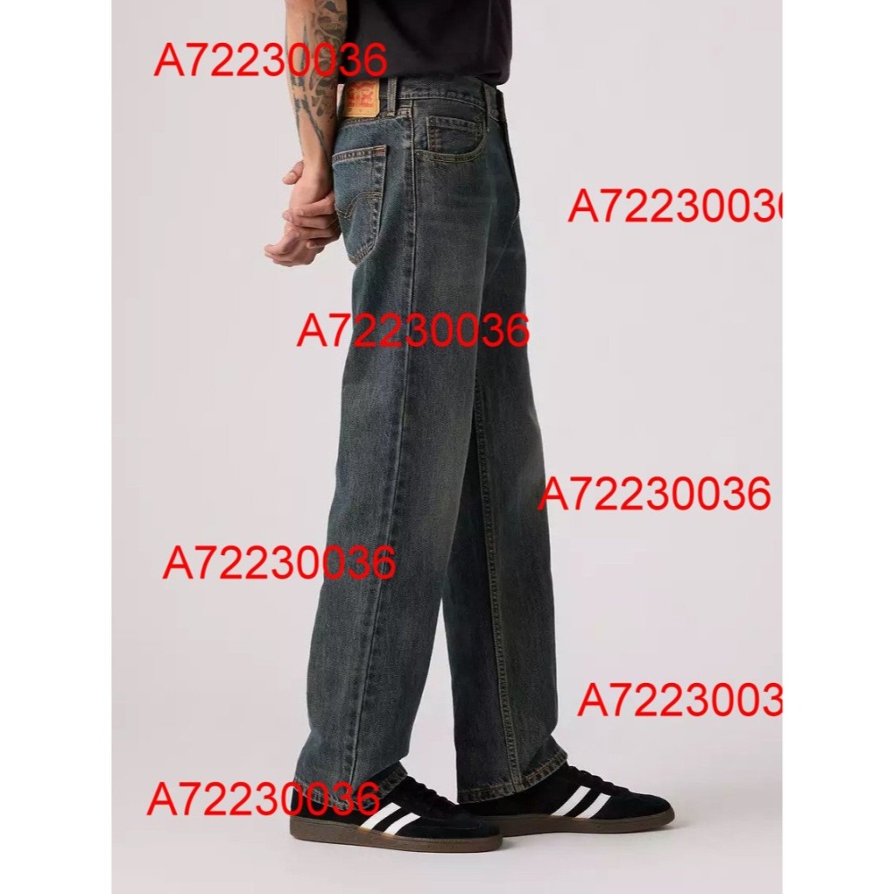 Levi＇s【40腰 42腰】555牛仔褲 復古 寬鬆直筒 無彈性 大尺碼 A72230036 全新 現貨 保證正品-細節圖6