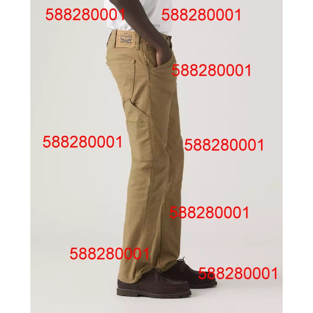 Levi＇s【30腰32腰34腰36腰38腰】511 修身實用工裝褲 牛仔褲 彈性 Workwear 588280001-細節圖5