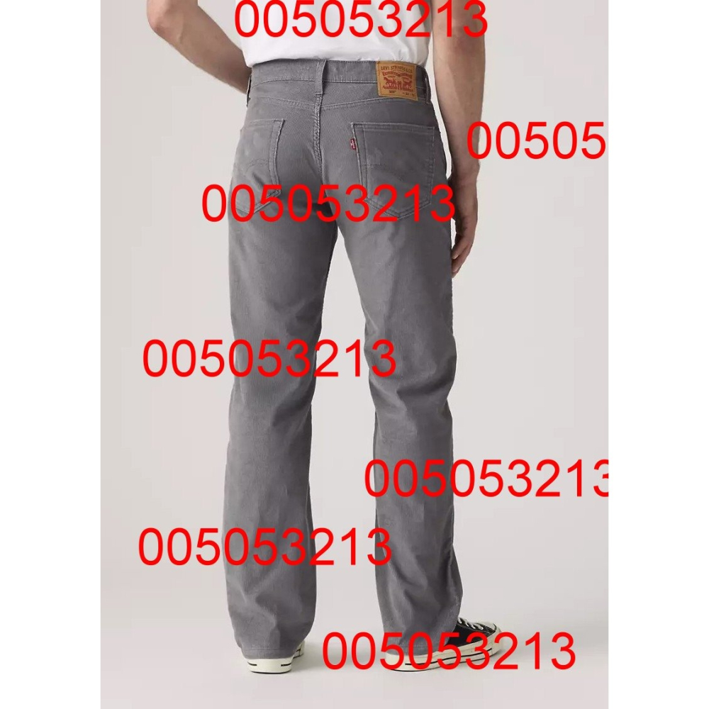 Levi＇s【32腰 34腰 36腰】505 燈芯絨 休閒褲 彈性 常規直筒 005053213 全新 現貨-細節圖4