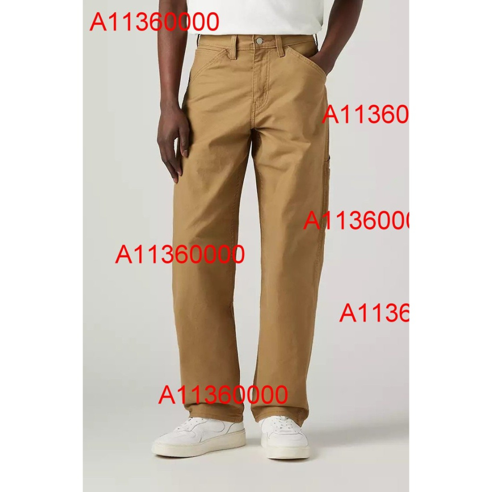 Levi＇s【36腰 36W30L】565 工裝褲 工作褲 彈性 寬鬆直筒 Strong技術 A11360000 全新-細節圖4