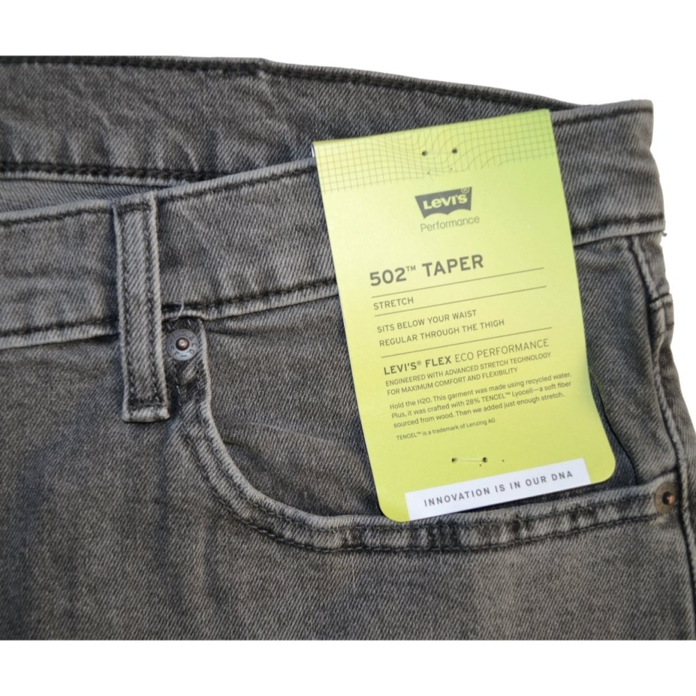 Levi＇s【40腰】502 牛仔褲 Taper錐形 大尺碼 295071475 全新 現貨-細節圖2