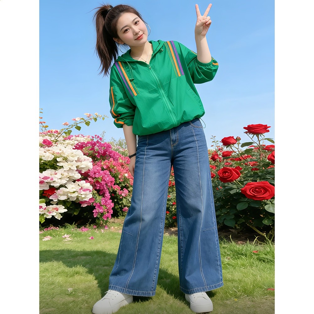 冰絲防曬衣女款2026夏季新款輕薄透氣時尚防曬服戶外遮陽騎車外套-細節圖3