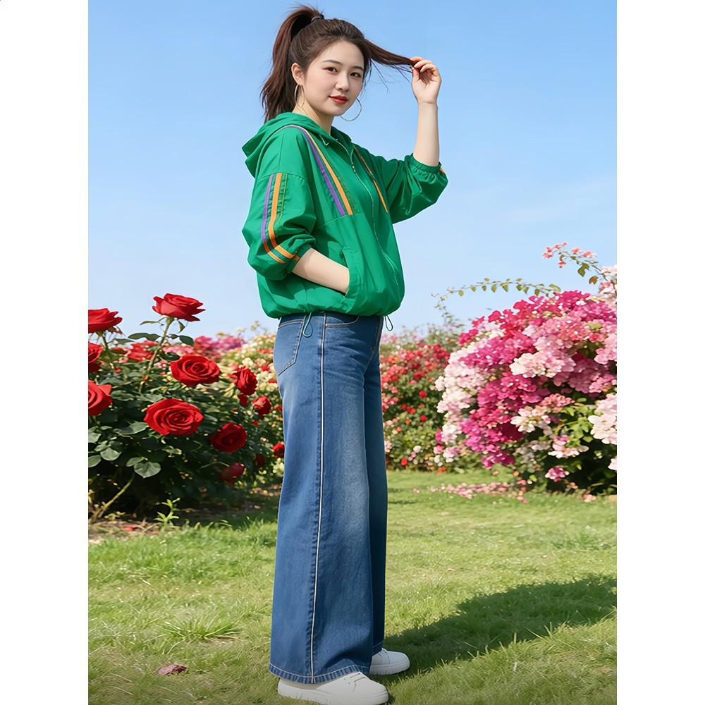 冰絲防曬衣女款2026夏季新款輕薄透氣時尚防曬服戶外遮陽騎車外套-細節圖4