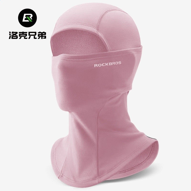 洛克兄弟冰絲防曬頭套騎行面罩春夏季戶外摩托車全臉防風圍脖男女-規格圖5