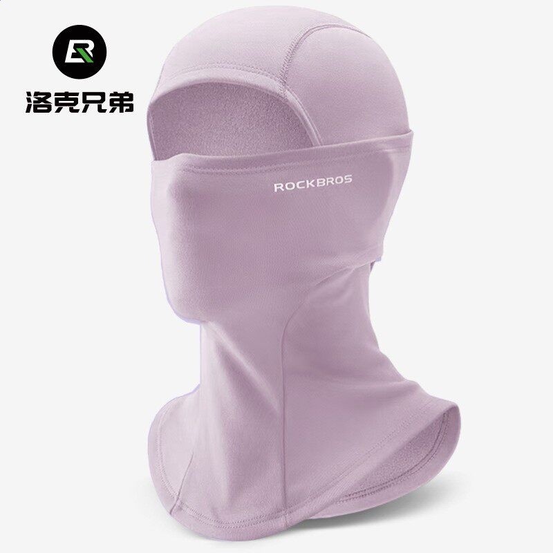 洛克兄弟冰絲防曬頭套騎行面罩春夏季戶外摩托車全臉防風圍脖男女-規格圖5