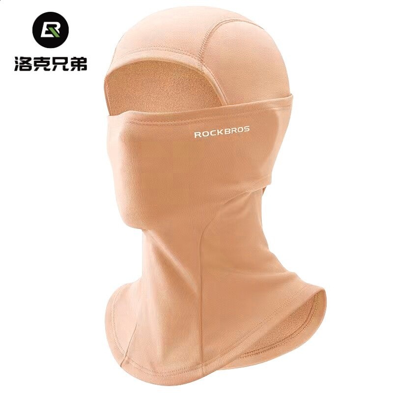 洛克兄弟冰絲防曬頭套騎行面罩春夏季戶外摩托車全臉防風圍脖男女-規格圖5