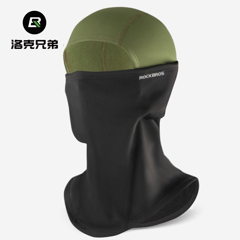 洛克兄弟冰絲防曬頭套騎行面罩春夏季戶外摩托車全臉防風圍脖男女-規格圖5