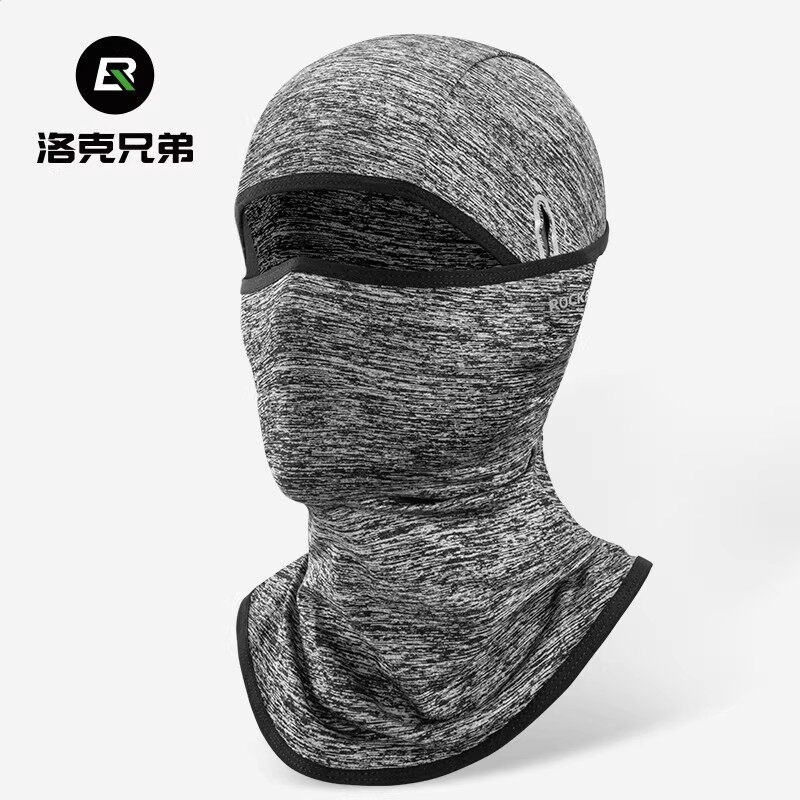 洛克兄弟冰絲防曬頭套騎行面罩春夏季戶外摩托車全臉防風圍脖男女-規格圖5