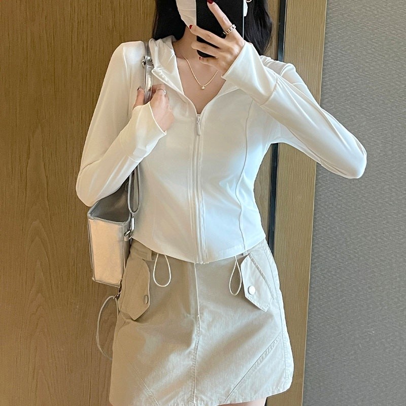 防曬衣女款2026新款夏季涼感透氣防紫外線戶外冰絲防曬服連帽外套-規格圖5
