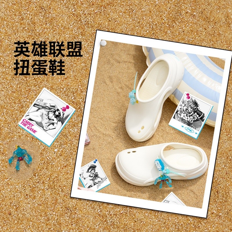 李寧x英雄聯盟聯名系列夏男女同款運動潮流舒適防滑拖鞋AGAV001--細節圖3