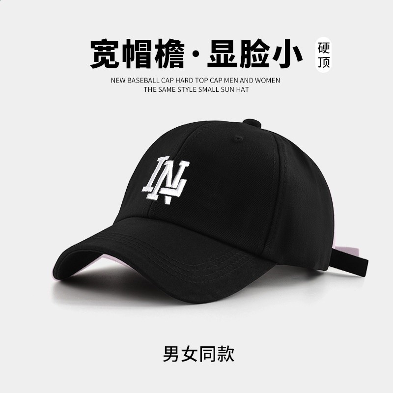 李寧棒球帽新款女春夏季跑步登山帽寬帽簷顯臉小鴨舌帽男網球帽子-規格圖5