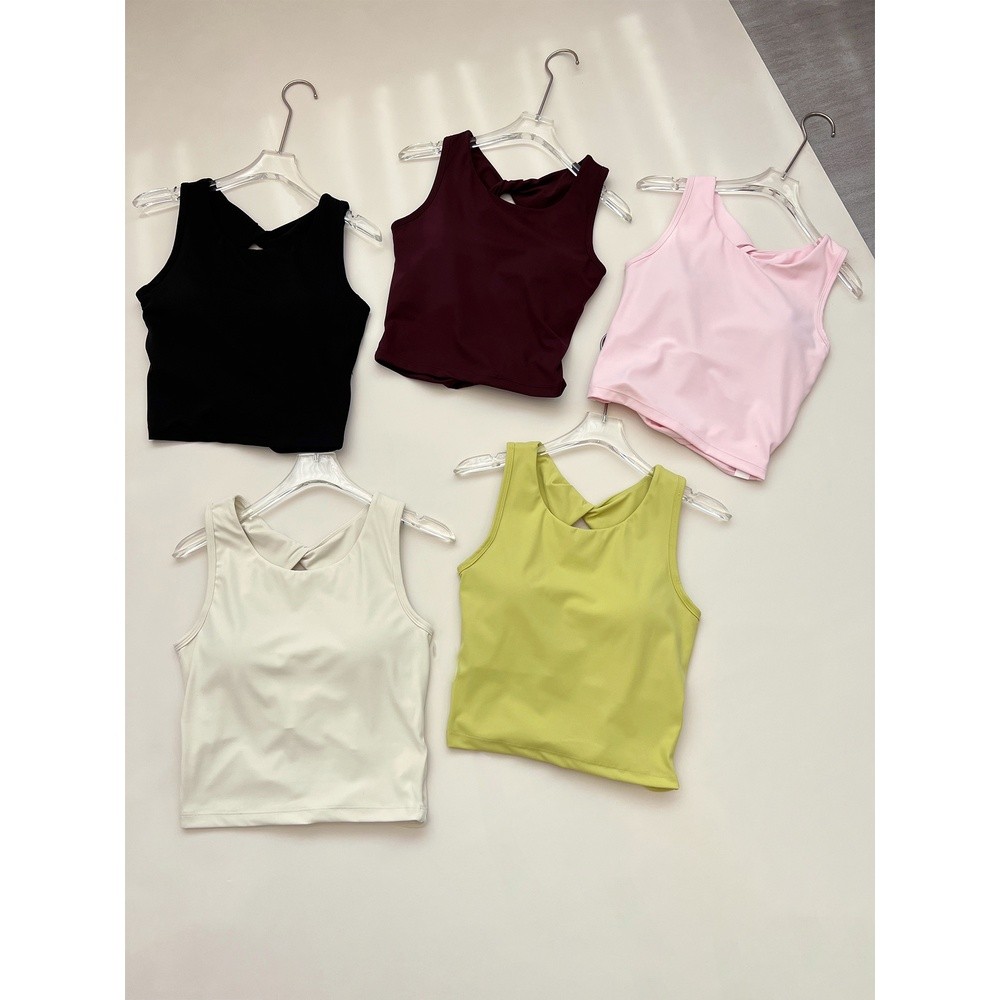 雙交叉美背運動內衣顯瘦瑜伽服背心上衣跑步聚攏防震健身文胸bra-細節圖2