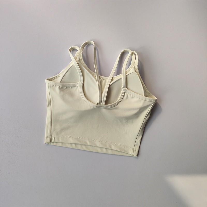清倉固定一體式運動內衣女收副乳防震美背健身文胸跑步瑜伽服背心-細節圖3